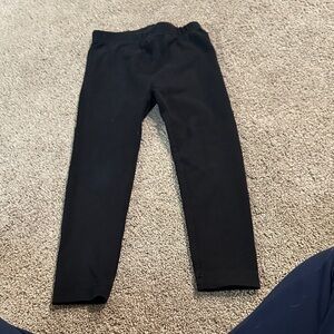 Hanna Andersson Jet Black Kids Leggings